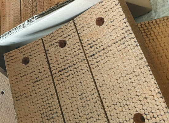 Bloków hamulcowych na polach ropopochodnych Materiał z tkaniny bloku hamulcowego na polach ropopochodnych do wiertarki wiertniczej