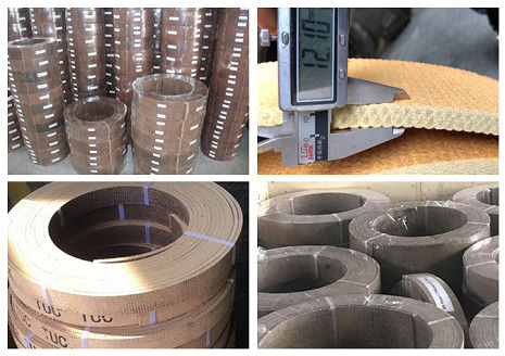 Tkany materiał okładzin hamulcowych do ciągników rolniczych, OEM, oferowane niestandardowe grubości okładzin hamulcowych