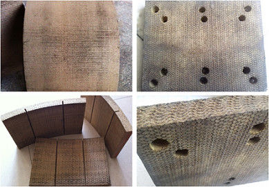 Wiercenie szybów naftowych Bloki hamulcowe do dróg Tkane okładziny hamulcowe do wiertarek