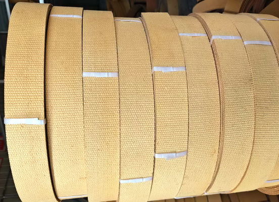 Drawworks Woven Brake Lining Brake Lining Roll with Brass Wire Inside for Windlass
